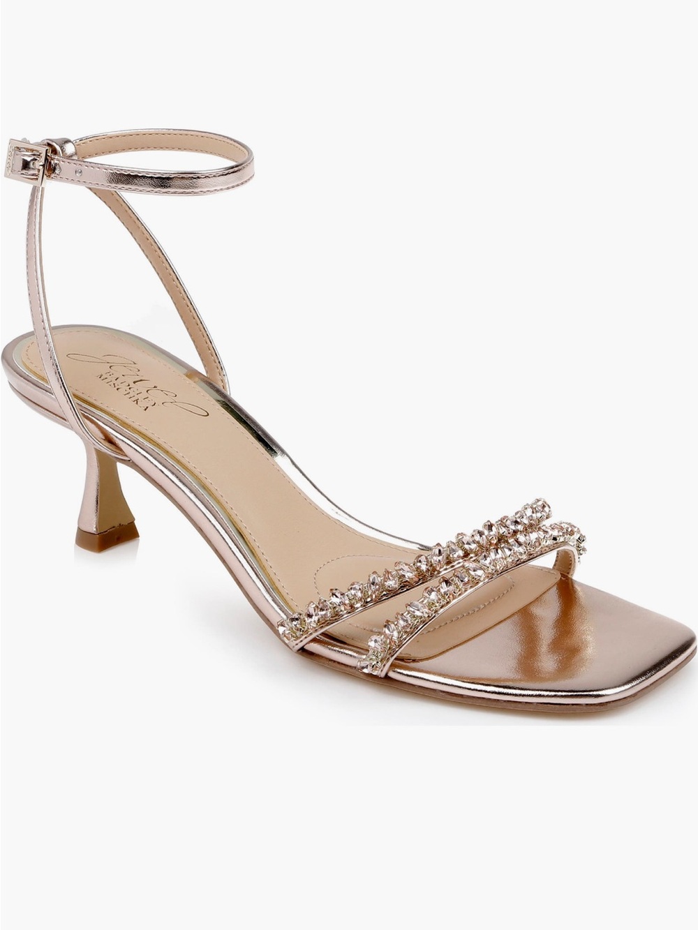 Badgley Mischka Nayla Ankle Strap
Sandal Size 8.5 New